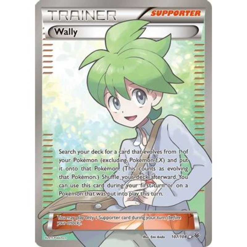 Wally (107 Full Art) 107/108 - XY  Roaring Skies Holofoil
