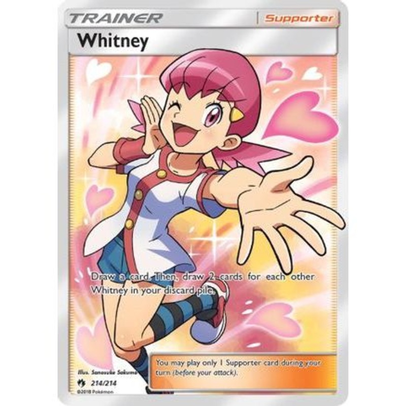 Whitney (Full Art) 214/214 - SM  Lost Thunder Holofoil