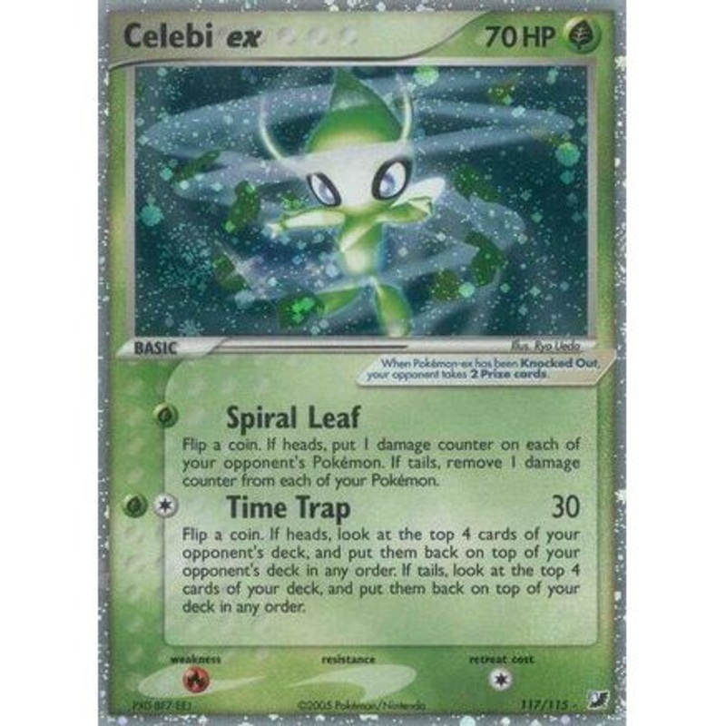 Celebi ex 117/115 - Unseen Forces Holofoil
