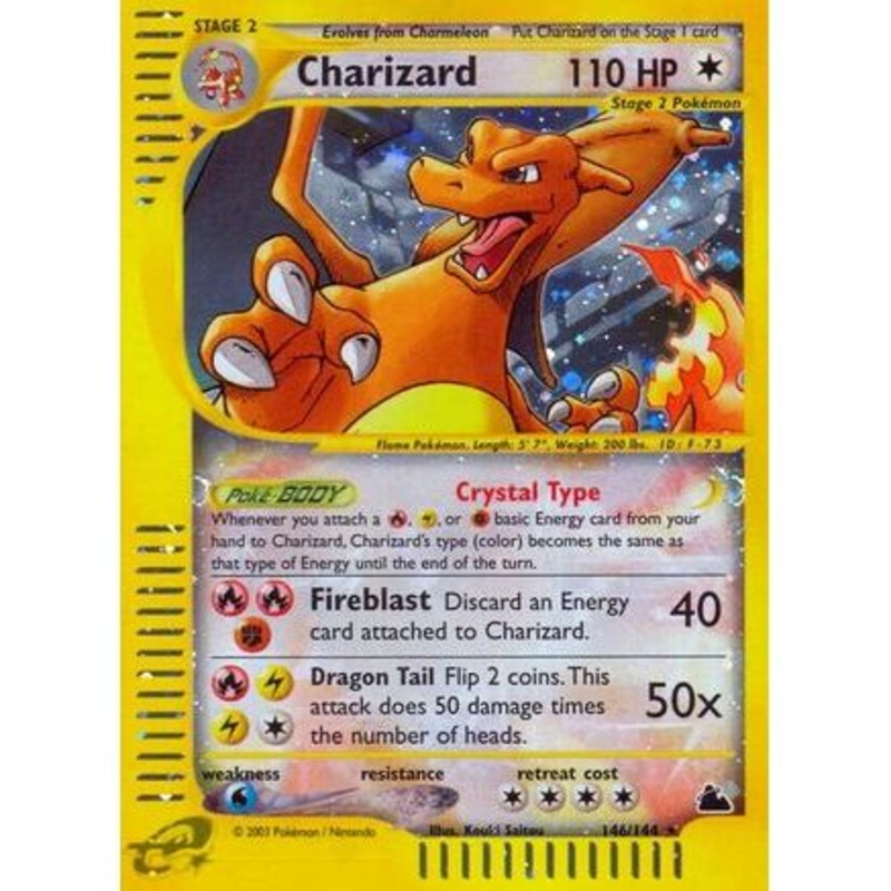 Charizard 146/144 - Skyridge Holofoil