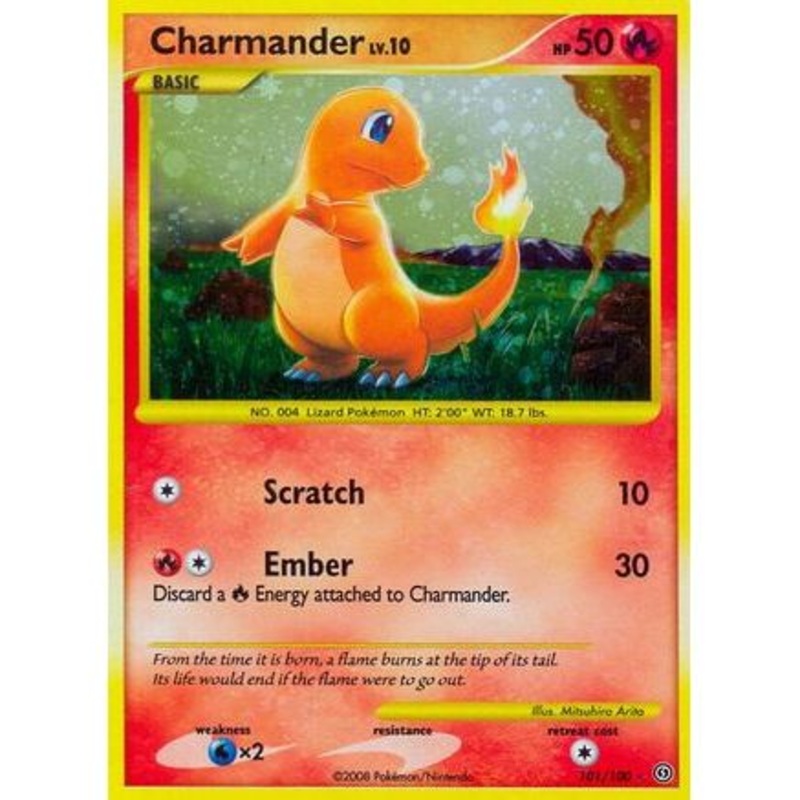Charmander 101/100 - Stormfront Holofoil