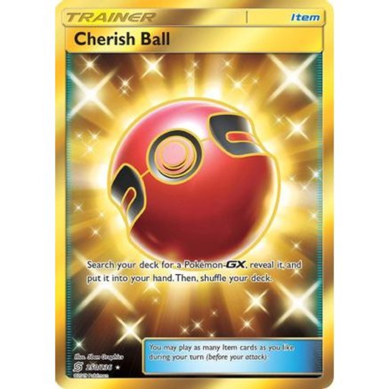 Cherish Ball (Secret) 250/236 - SM  Unified Minds Holofoil