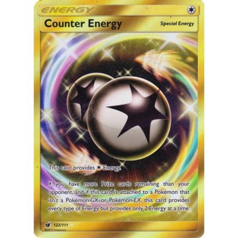 Counter Energy (Secret) 122/111 - SM  Crimson Invasion Holofoil