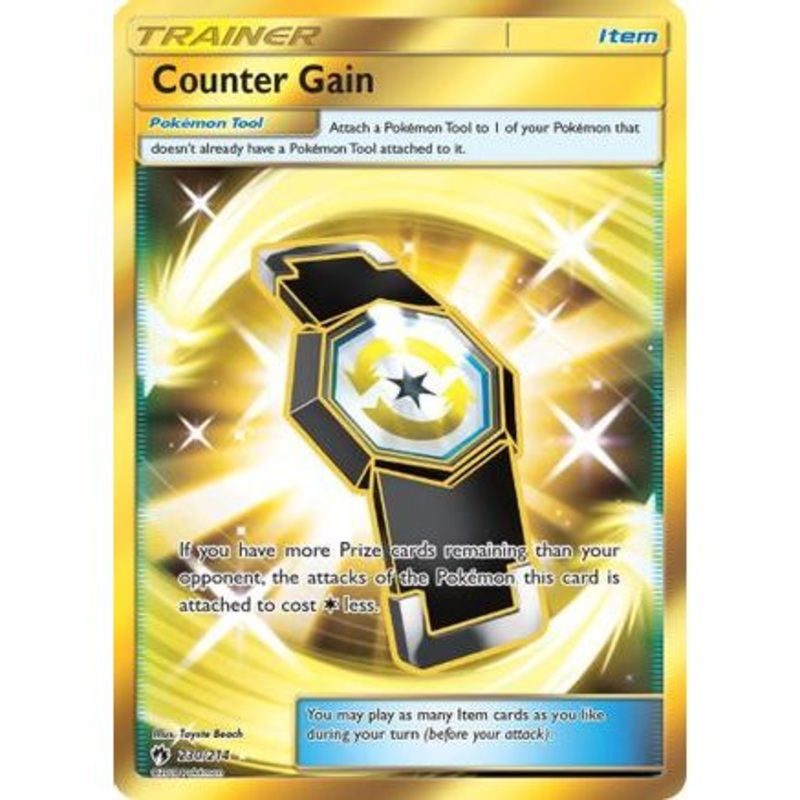 Counter Gain (Secret) 230/214 - SM  Lost Thunder Holofoil