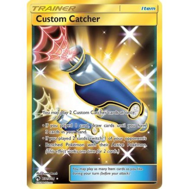 Custom Catcher (Secret) 231/214 - SM  Lost Thunder Holofoil