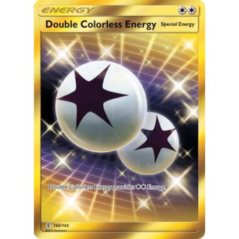 Double Colorless Energy (Secret) 166/145 - SM  Guardians Rising Holofoil