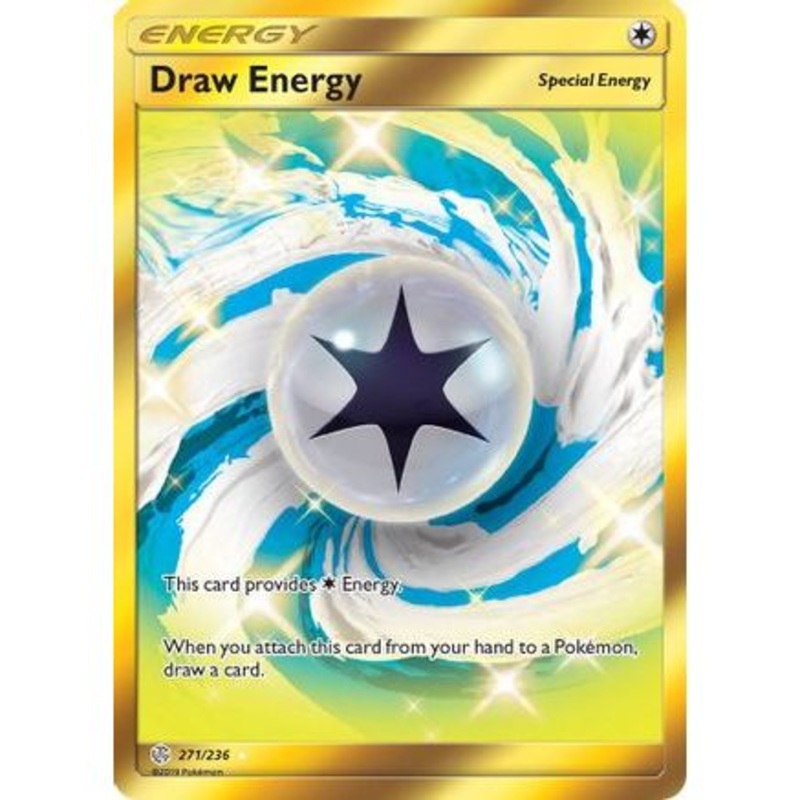 Draw Energy (Secret) 271/236 - SM  Cosmic Eclipse Holofoil
