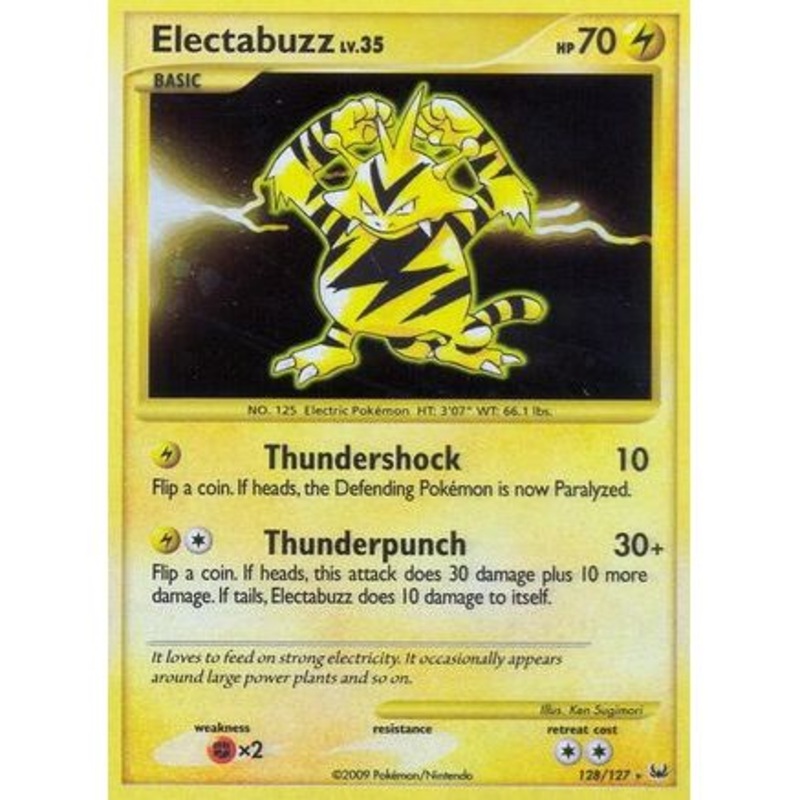 Electabuzz 128/127 - Platinum Holofoil