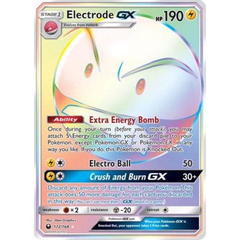 Electrode GX (Secret) 172/168 - SM  Celestial Storm Holofoil
