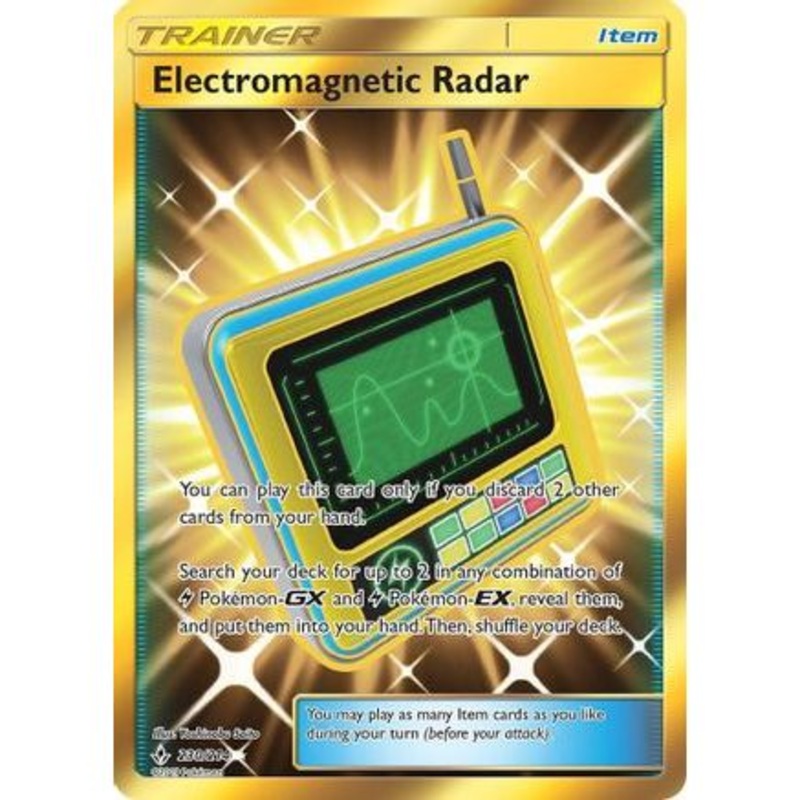 Electromagnetic Radar (Secret) 230/214 - SM  Unbroken Bonds Holofoil