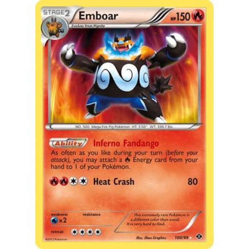 Emboar 100/99 - Next Destinies Holofoil