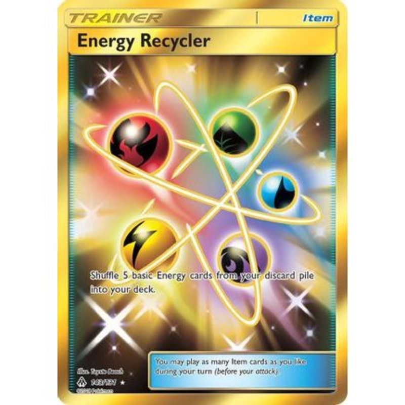 Energy Recycler (Secret) 143/131 - SM  Forbidden Light Holofoil