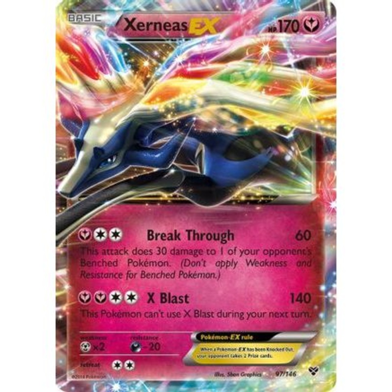 Xerneas EX 97/146 - XY Base Set Holofoil