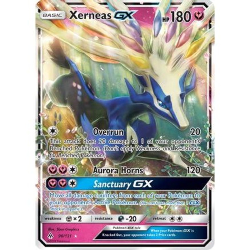 Xerneas GX 90/131 - SM  Forbidden Light Holofoil