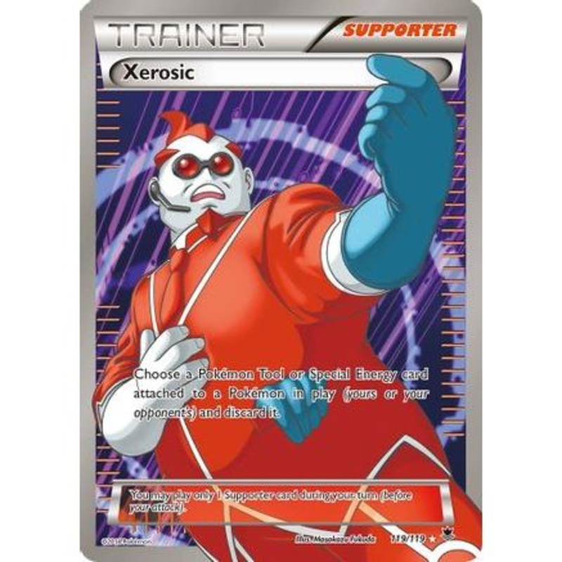 Xerosic (119 Full Art) 119/119 - XY  Phantom Forces Holofoil
