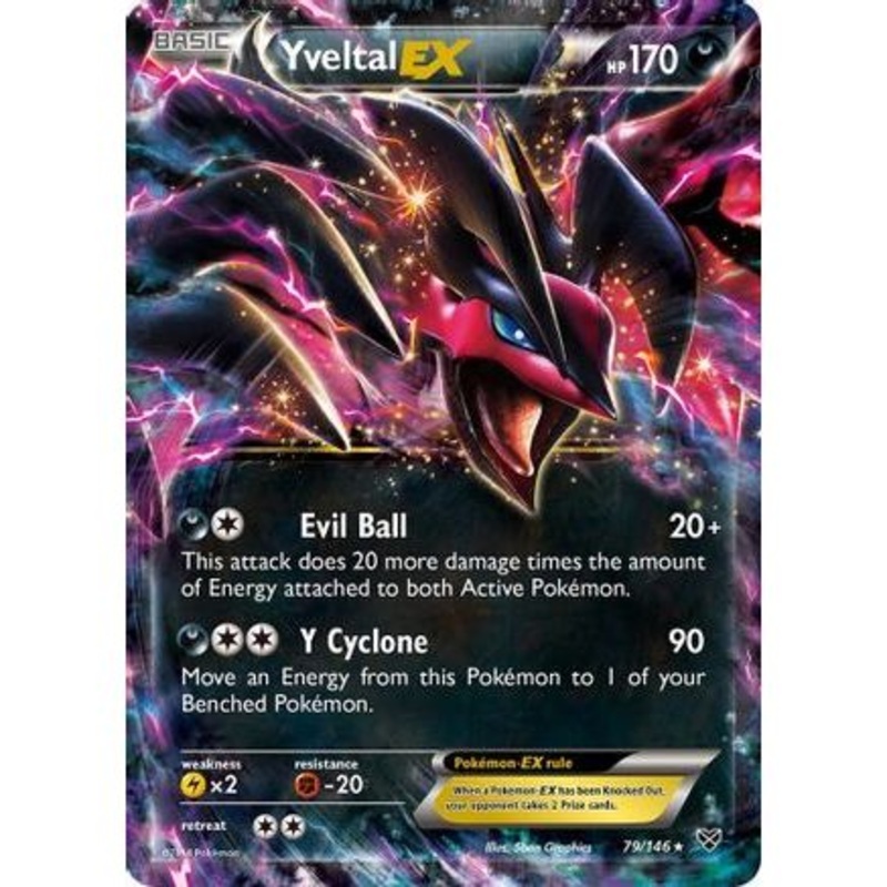 Yveltal EX 79/146 - XY Base Set Holofoil