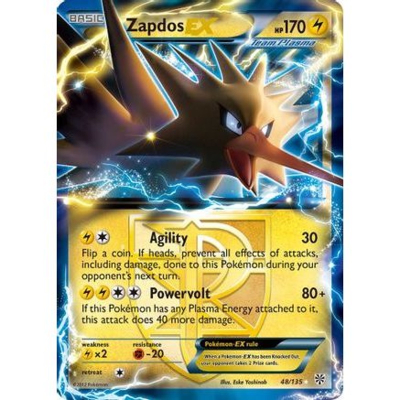 Zapdos EX (Team Plasma) 48/135 - Plasma Storm Holofoil