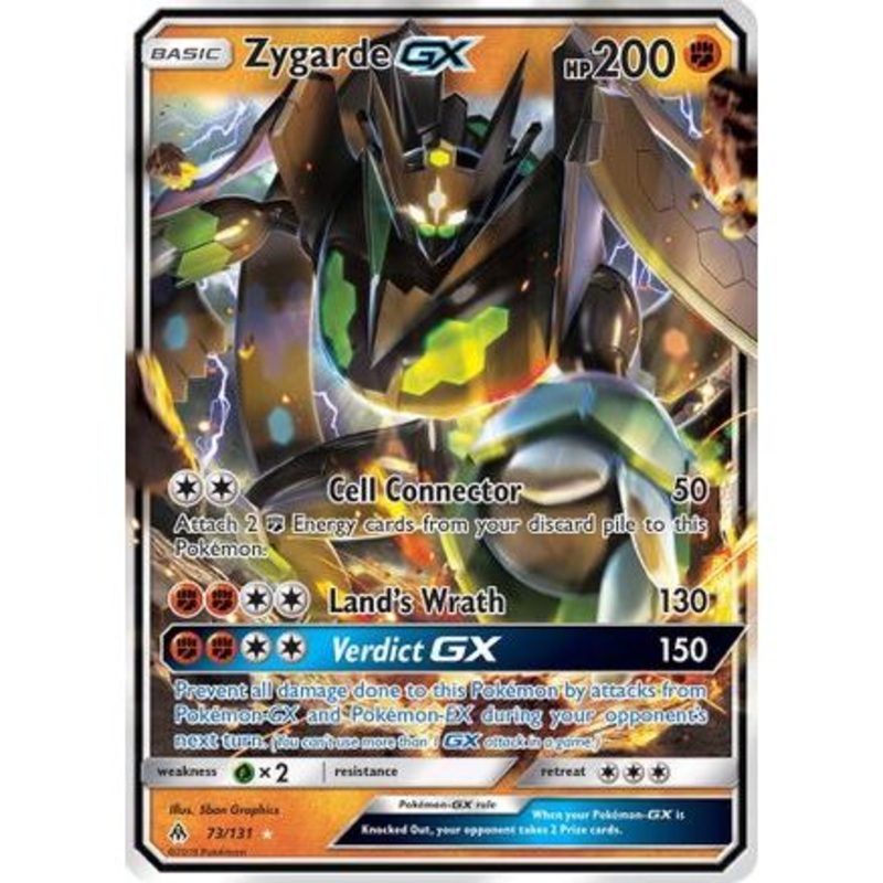 Zygarde GX 73/131 - SM  Forbidden Light Holofoil