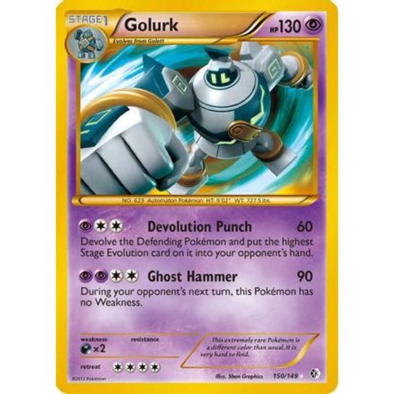 Golurk 150/149 - Boundaries Crossed Holofoil