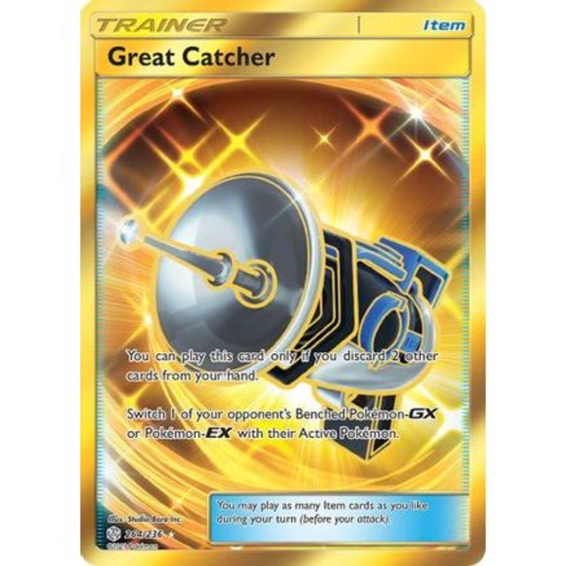 Great Catcher (Secret) 264/236 - SM  Cosmic Eclipse Holofoil