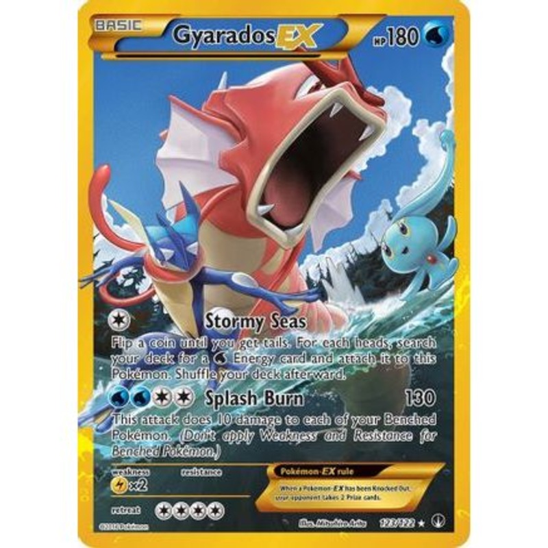 Gyarados EX (Secret) 123/122 - XY  BREAKpoint Holofoil