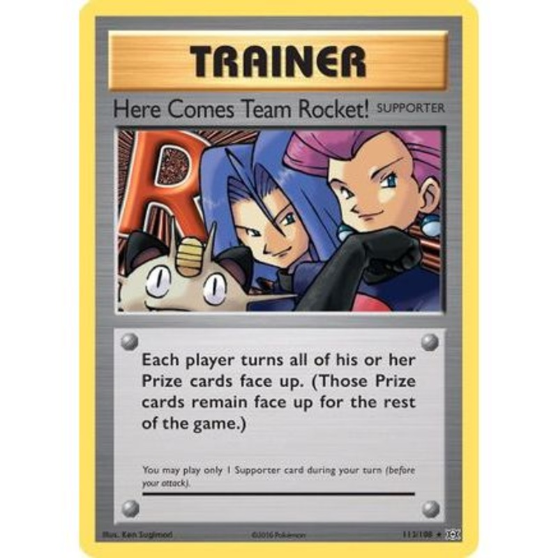 Here Comes Team Rocket! 113/108 - XY  Evolutions