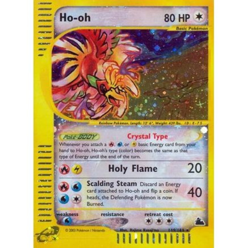 Ho-oh 149/144 - Skyridge Reverse Holofoil