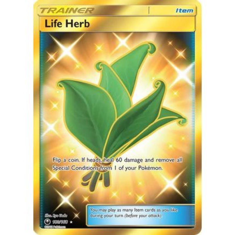Life Herb (Secret) 180/168 - SM  Celestial Storm Holofoil