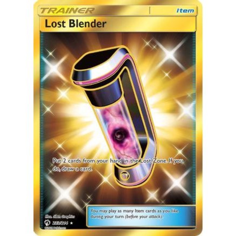 Lost Blender (Secret) 233/214 - SM  Lost Thunder Holofoil
