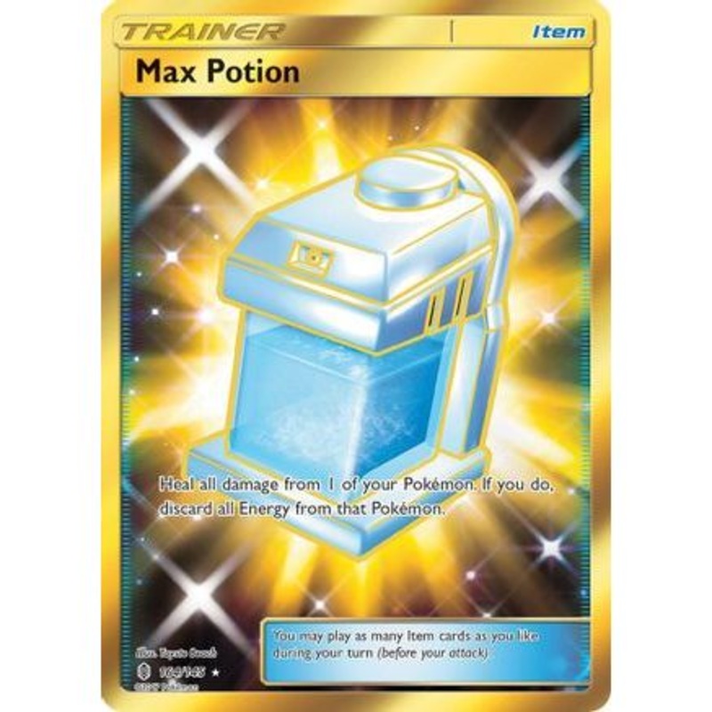 Max Potion (Secret) 164/145 - SM  Guardians Rising Holofoil