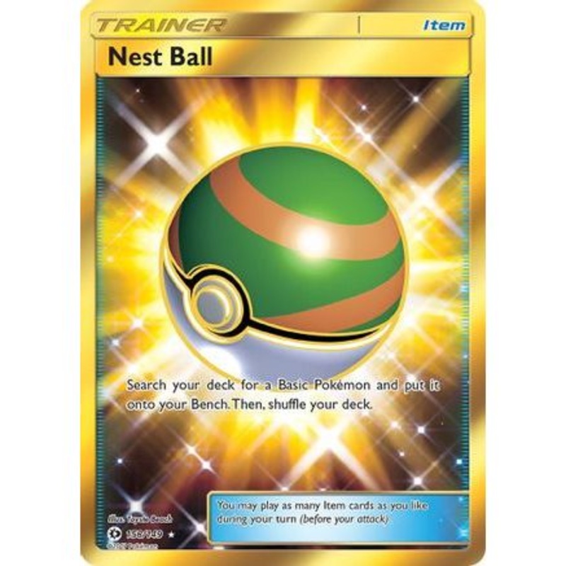 Nest Ball (Secret) 158/149 - SM Base Set Holofoil