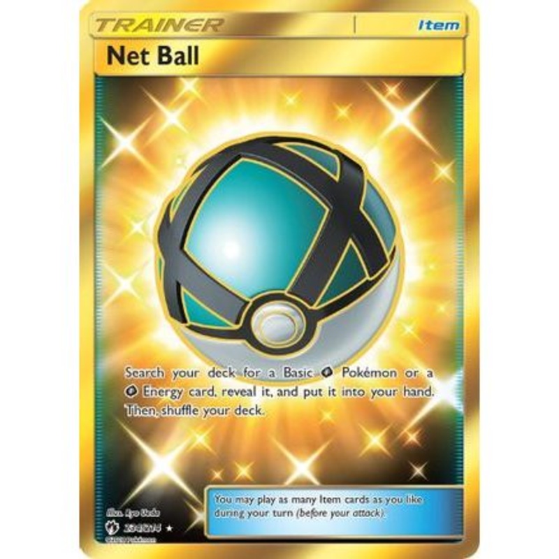 Net Ball (Secret) 234/214 - SM  Lost Thunder Holofoil