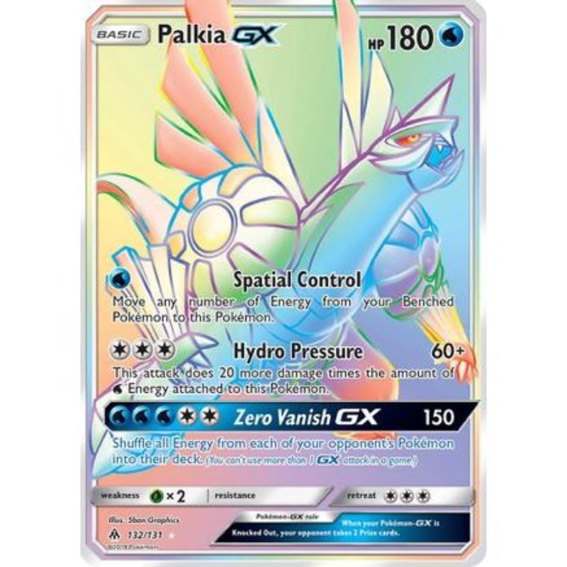 Palkia GX (Secret) 132/131 - SM  Forbidden Light Holofoil