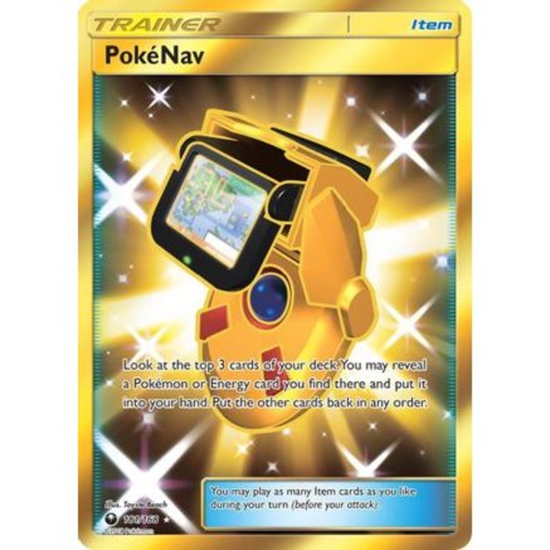 PokeNav (Secret) 181/168 - SM  Celestial Storm Holofoil