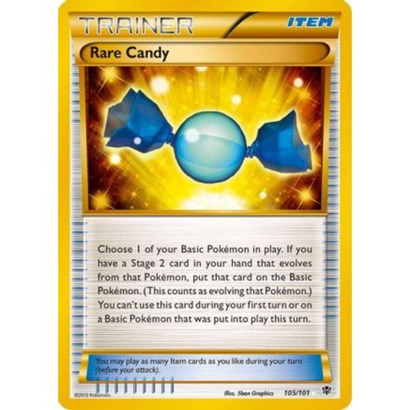 Rare Candy (105 Secret Rare) 105/101 - Plasma Blast Holofoil