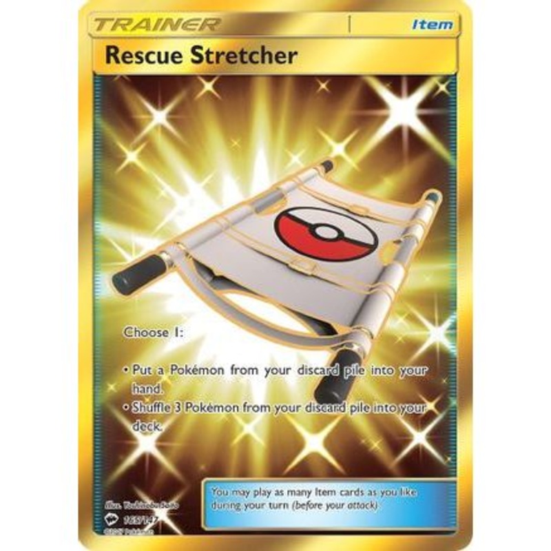 Rescue Stretcher (Secret) 165/147 - SM  Burning Shadows Holofoil