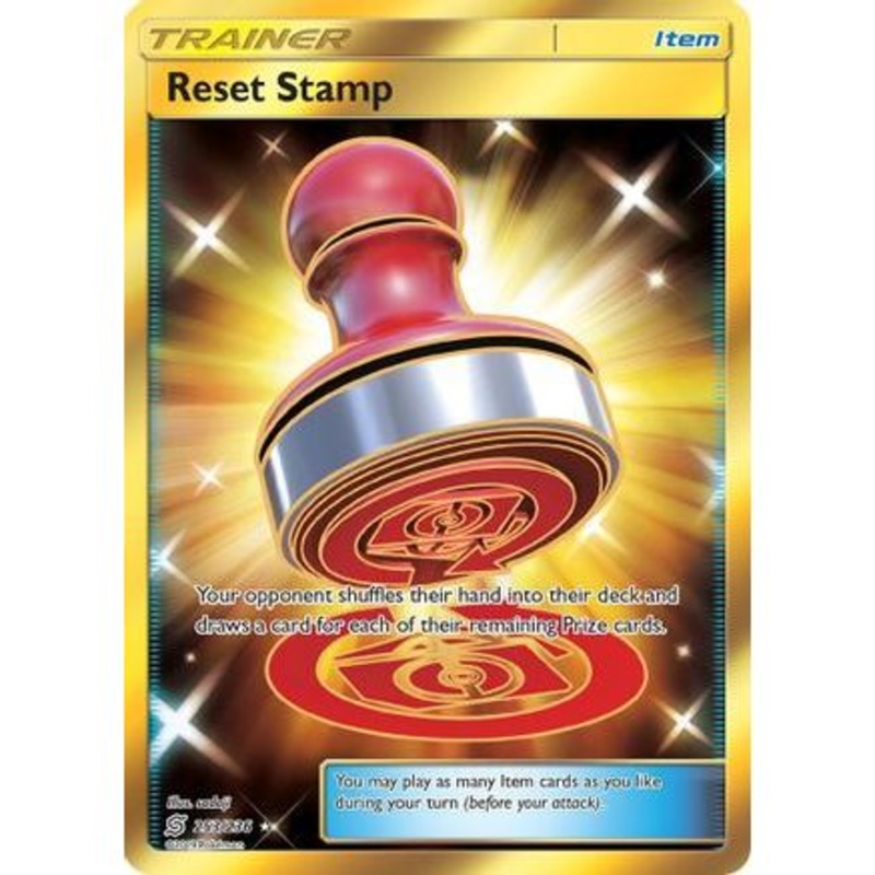 Reset Stamp (Secret) 253/236 - SM  Unified Minds Holofoil