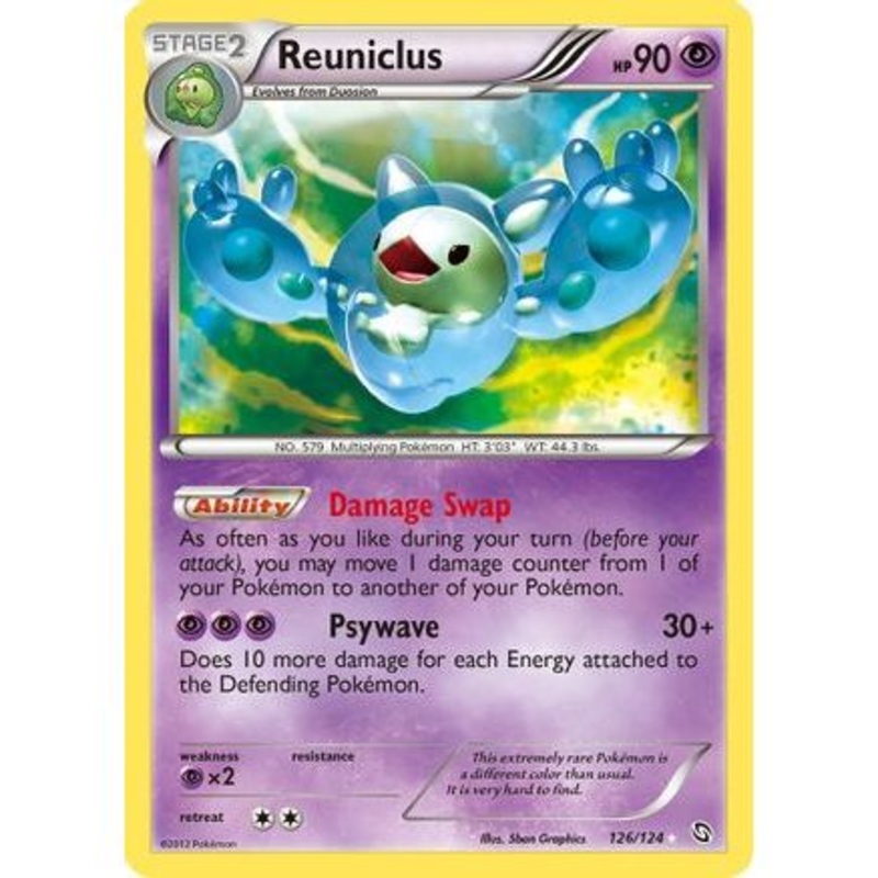 Reuniclus 126/124 - Dragons Exalted Holofoil