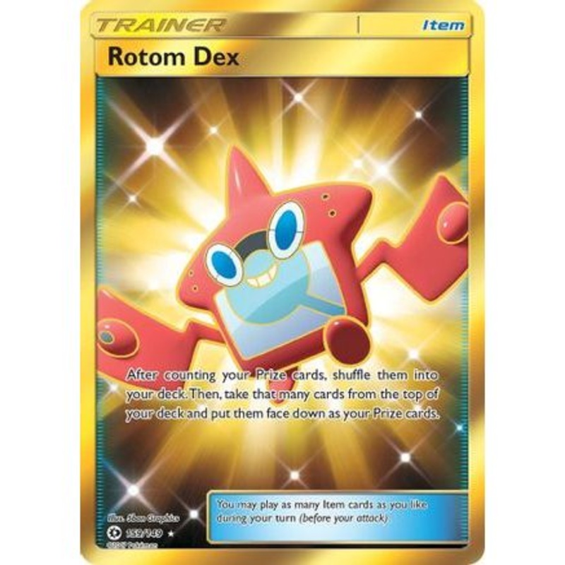 Rotom Dex (Secret) 159/149 - SM Base Set Holofoil