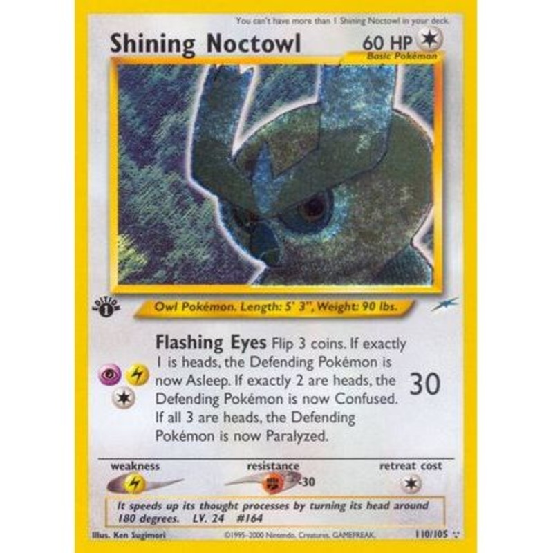 Shining Noctowl 110/105 - Neo Destiny 1st Edition Holofoil