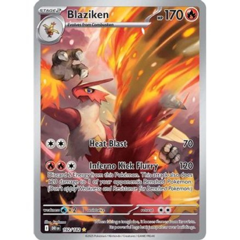 Blaziken - 192/182 192 - SV10 Destined Rivals Holofoil