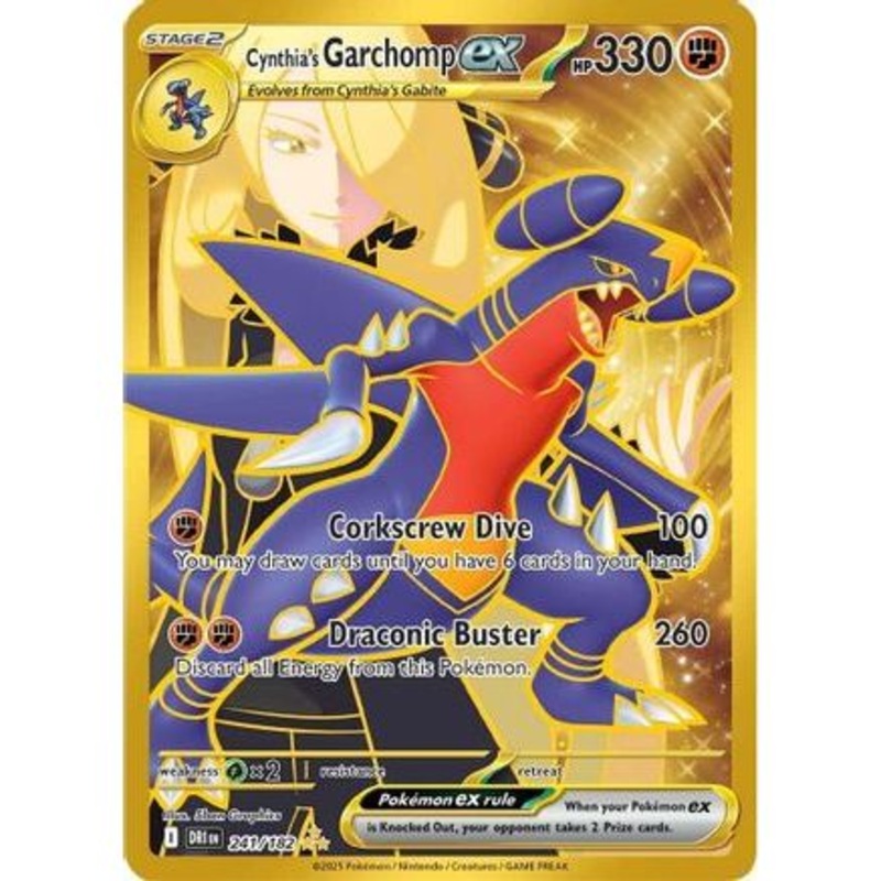 Cynthia's Garchomp ex - 241/182 241 - SV10 Destined Rivals Holofoil