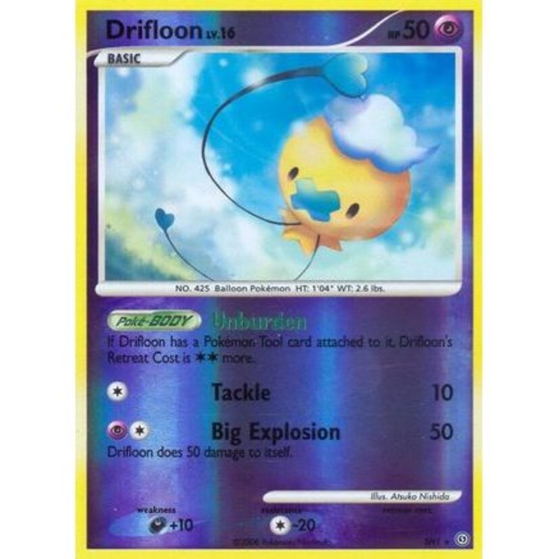 Drifloon (Shiny) SH1/100 - Stormfront Reverse Holofoil