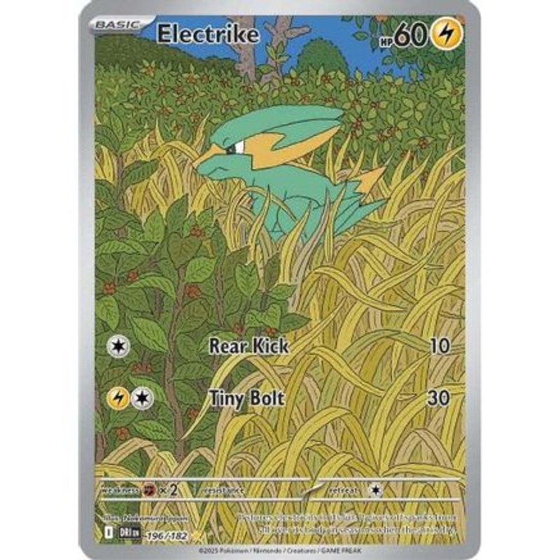 Electrike - 196/182 196 - SV10 Destined Rivals Holofoil