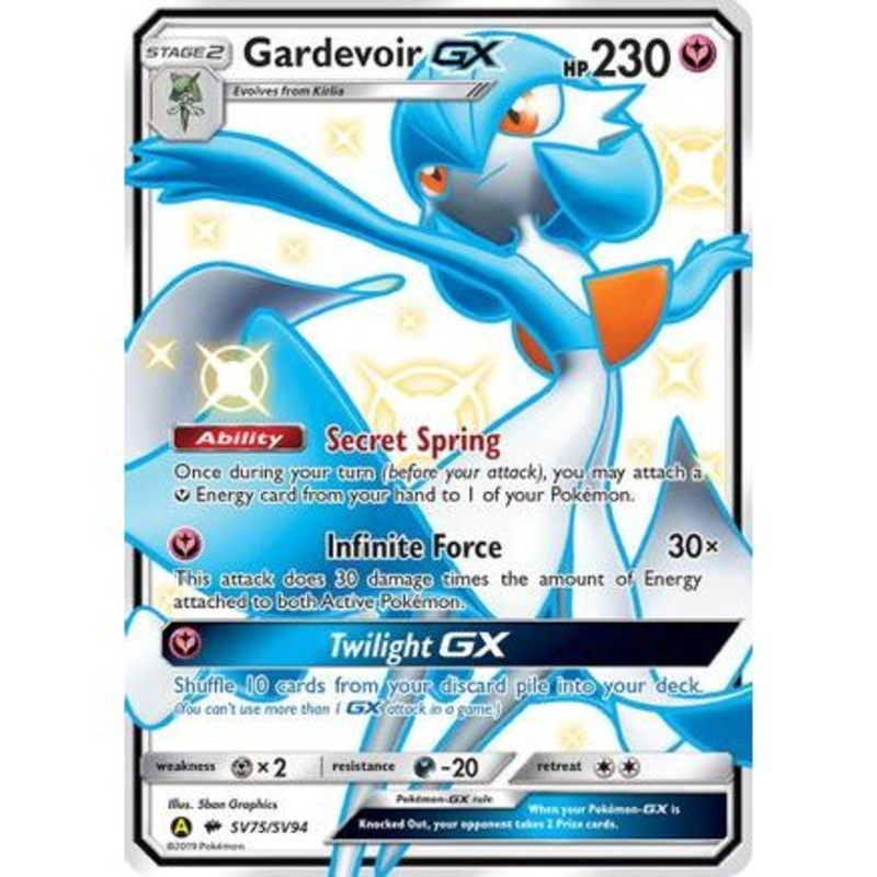 Gardevoir GX SV75/94 - Hidden Fates Shiny Vault Holofoil