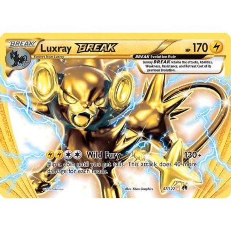 Luxray BREAK 47/122 - XY  BREAKpoint Holofoil