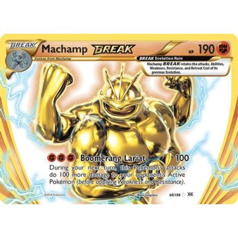 Machamp BREAK 60/108 - XY  Evolutions Holofoil