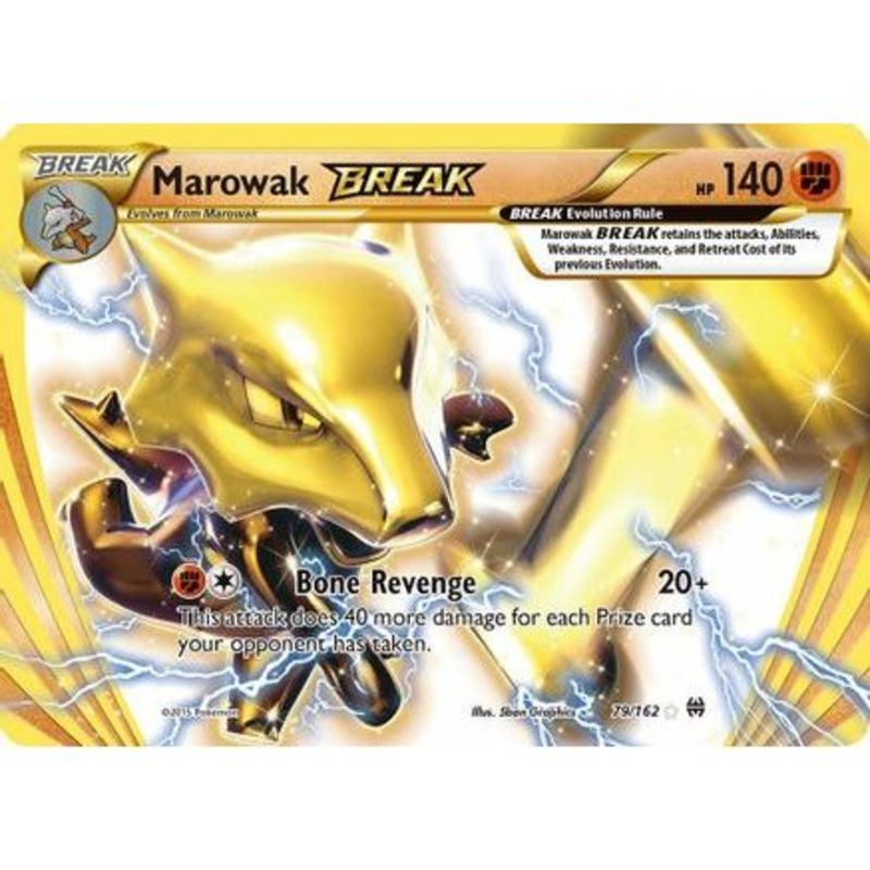 Marowak BREAK 79/162 - XY  BREAKthrough Holofoil