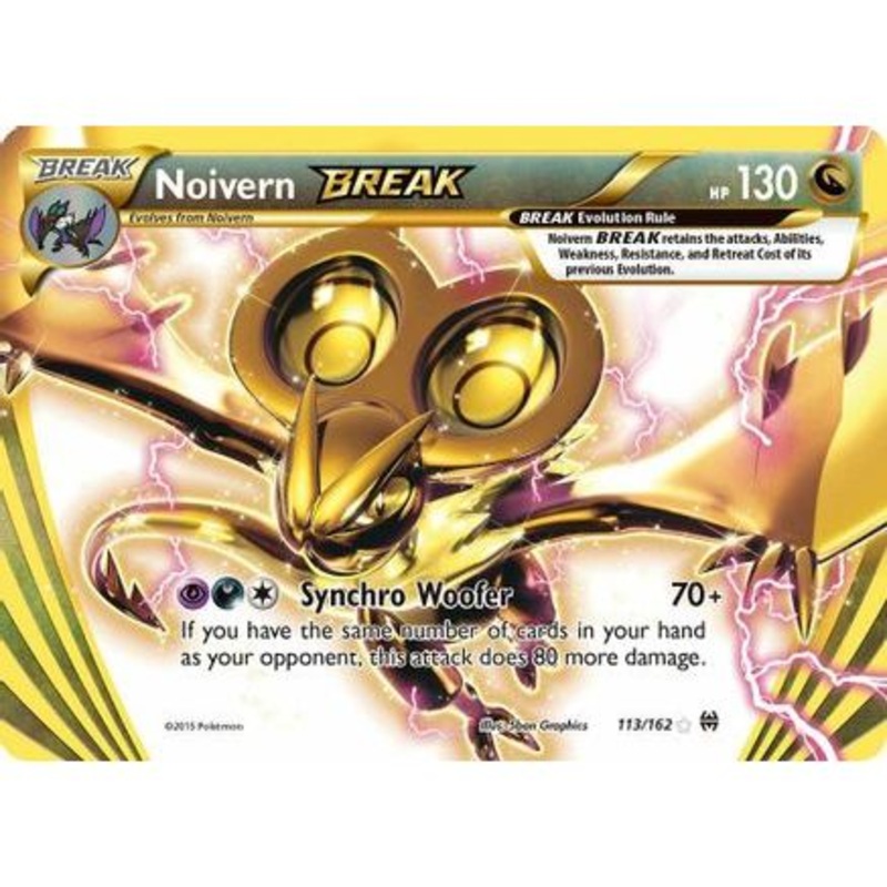 Noivern BREAK 113/162 - XY  BREAKthrough Holofoil