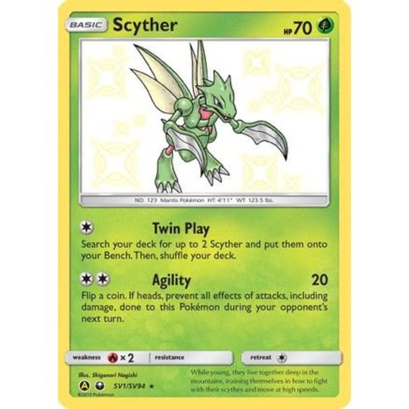 Scyther SV1/94 - Hidden Fates Shiny Vault Holofoil